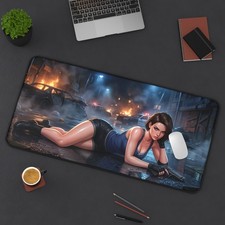 Jill Valentine Mouse Pad, Resident Evil Desk Mat, Gaming Pad XL picture