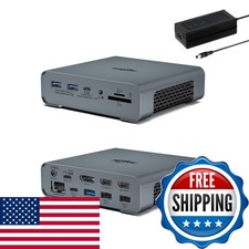 i-magBac USB C Docking Station 16-in-1 Triple Monitor Dual 4K HDMI DP 1000Mbps picture