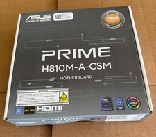 Brand new sealed ASUS Prime H810M-A-CSM Intel H810 LGA 1851 MATX Motherboard picture