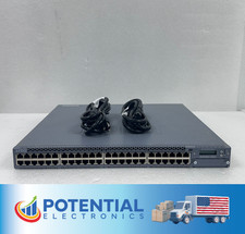 Juniper Networks EX4300-48P 48 Port Managed Switch RJ-45 2x PSU  🚚 picture