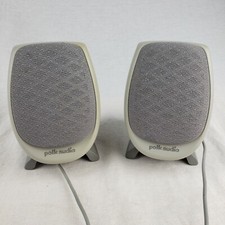Polk Audio (5065-5746) Gray Wired Left & Right Desktop Computer Speakers *Only* picture