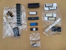 Lot Vintage Computer IC Chips BIOS ROMs RAM Module Socket Transistors SR picture