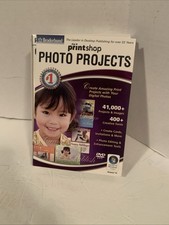 Broderbund PrintShop For Vista 2002-2007 Publishing Software CD Desktop Nib picture