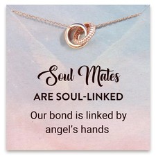 STORYJEWELLERY Friend Necklace, Friend Birthday Gifts for Women, Bestie Neckl... picture