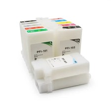 130ML 12PCS PFI-101/103 Empty Ink Cartridges with Chip for Canon IPF5100 IPF6100 picture