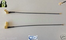 2X U.FL Mini PCI to Right Angle RP-SMA Pigtail Antenna WiFi Cable 20 Inches picture