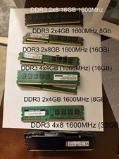 (96GB) DDR3 Ram lot (HYPERX ram & more) picture