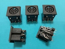 40 pcs DIN Jack 8 pin Circular Female PCB Mount Connector New picture