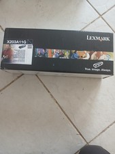 Genuine Lexmark X203A11G Black Toner Cartridge New OEM Sealed picture