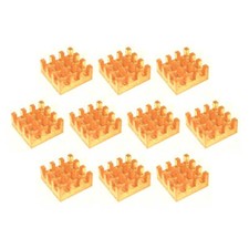 Easycargo VRM Copper Heatsink 10mm*10mm*4mm + Thermal Conductive Adhesive Tape picture