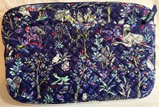 Vera Bradley Harry Potter Forbidden Forest Purple Computer Laptop Organizer Case picture