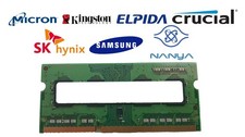 Lot of 5 Major Brand 4 GB PC3L-12800 (DDR3-1600) 1Rx8 DDR3L Laptop Memory RAM picture
