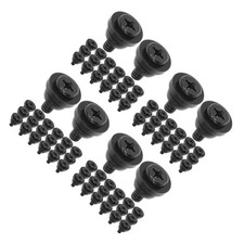 120Pcs Durable Iron Hard Disk Screws with Anti Vibration Ring for Pc Assembly picture
