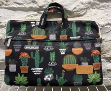 Canvaslife Succulents Cactus  Pattern Laptop Shoulder Messenger Bag Case Sleeve picture