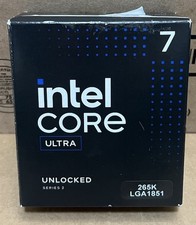 NEW (Open Box) Intel Core Ultra 7 265K Unlocked Series 2 30MB LGA1851 FAST SHIP picture