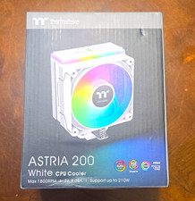 Thermaltake Astria 200 White 120mm ARGB CPU Cooler 1800RPM 4-Pin picture