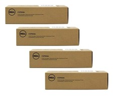 4 x Original Toner DELL C5765dn / W53Y2 JXDHD MPJ42 M3TD7 High Cap. Cartridges picture