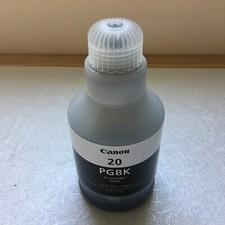 Canon GI-20 PGBK Black Ink Bottle Made in Japan 170mm ***New picture