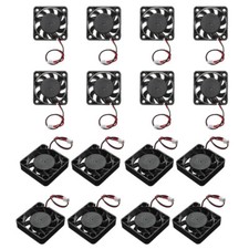 16 x 12V Mini Silent Cooling Computer Fan - Small 40mm x 10mm DC Brushless 2-pin picture