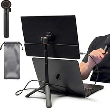 15.6'' Portable Monitor Stand, Height Adjustable Magnetic Tripod Mount picture