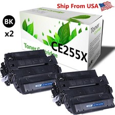 2PK CE255X 255X toner cartridge for P3015d P3010 HP Pro 500 MFP M521dn Printer picture