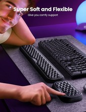 Wrist Rest for Keyboard and Mouse, Computer Ergonomic Wrist Support Pad, Soft Me picture