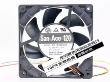 1PCS Sanyo 12025 12CM 9G1224E401 24V 0.37A Inverter Cooling Fan picture