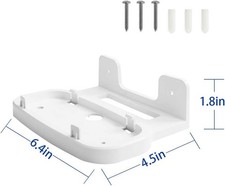 Wall Bracket Mount Holder Soporte Pared ASUS ZenWiFi AX XT8 XT9 Blanco Pack 2 picture