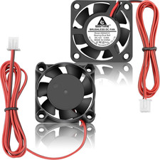 GDSTIME 4010 Fan 12V 40Mm X 10Mm 2-Pin Dual Ball DC Brushless Cooling 2Pcs | picture