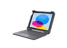 Brenthaven Rugged Keyboard Case iPad 10th Gen 10.9 11-inch Trackpad USB-C Gray picture