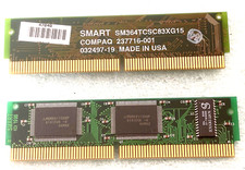 HP COMPAQ 237716-001 SMART SM364TCSC83XG15 256KB L2 160 PIN CACHE RM2-CMP30A-1 picture