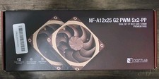 Noctua Nf-A12X25 G2 PWM Sx2-Pp, High-Performance Quiet Fans 2X120Mm | High Airfl picture