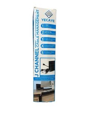 Cable Management Yecaye 7.8’ J Channel Cable Raceway Cable Management Kit picture