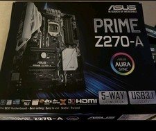 ASUS PRIME Z270-A LGA 1151 DDR4 ATX, Intel Motherboard Brand New picture