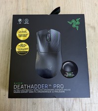 RAZER DEATHADDER V4 PRO 8000HZ BLACK WIRELESS ERGONOMIC ESPORTS MOUSE NEW NIB picture