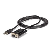 StarTech ICUSB232FTN 6ft USB to RS232 DB9 Null Modem Serial Adapter FTDI picture