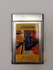 Vintage Rare KINGSTON 2MB ATA Flash Card DP-ATA/2 PCMCIA Memory Card picture