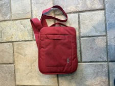 STM Red Tablet Messenger Shoulder Bag Padded Sleeve iPad 10