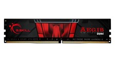 G.SKILL AEGIS SERIES DDR4 RAM 8GB (1X8GB)   F4-2400C17D-16GIS - BLACK picture