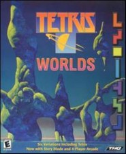 Tetris Worlds PC CD classic falling blocks tile boxes puzzle space arcade game picture