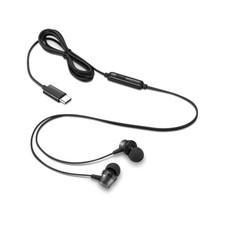 LENOVO USB-C WIRED IN-EAR HEADPHONE 4XD1J77351 - BLACK picture