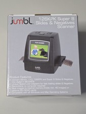 Jumbl 126KPK Slide & Film Scanner Converter 4000 dpi USB LCD 35mm 110 Super 8 picture