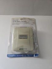 Vintage RadioShack Shielded A/B Data Switch DB25 Female Parallel Printer Sealed picture