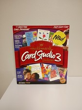 Hallmark Card Studio 3 Deluxe 2001 Vintage Sealed New In Box picture