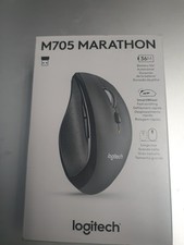 👍Logitech M705 Marathon Large Wireless Optical Mouse NEW LOW PRICE Graphite picture