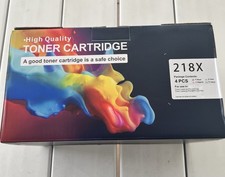 218X High Quality Toner Cartridges/4 Pack No Chip Included picture