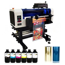 New A3+ UV DTF Printer for Stickers on Bottles Wooden Glass Steel (ink AB Film ) picture
