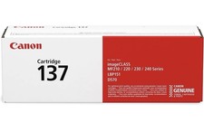Canon 137 Black Toner Cartridge 9435B001 imageCLASS MF210 MF220 MF230 Sealed picture