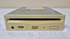 AOpen DVD-1640 PRO-A Slot-Load IDE DVD-ROM Drive Retro Beige PC Tested w/ Cables picture