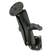 RAM Mounts RAM-101-225B2U UNPKD. DOUBLE BALL MOUNT W/ BACKING PLATE AND HAIR ~E~ picture